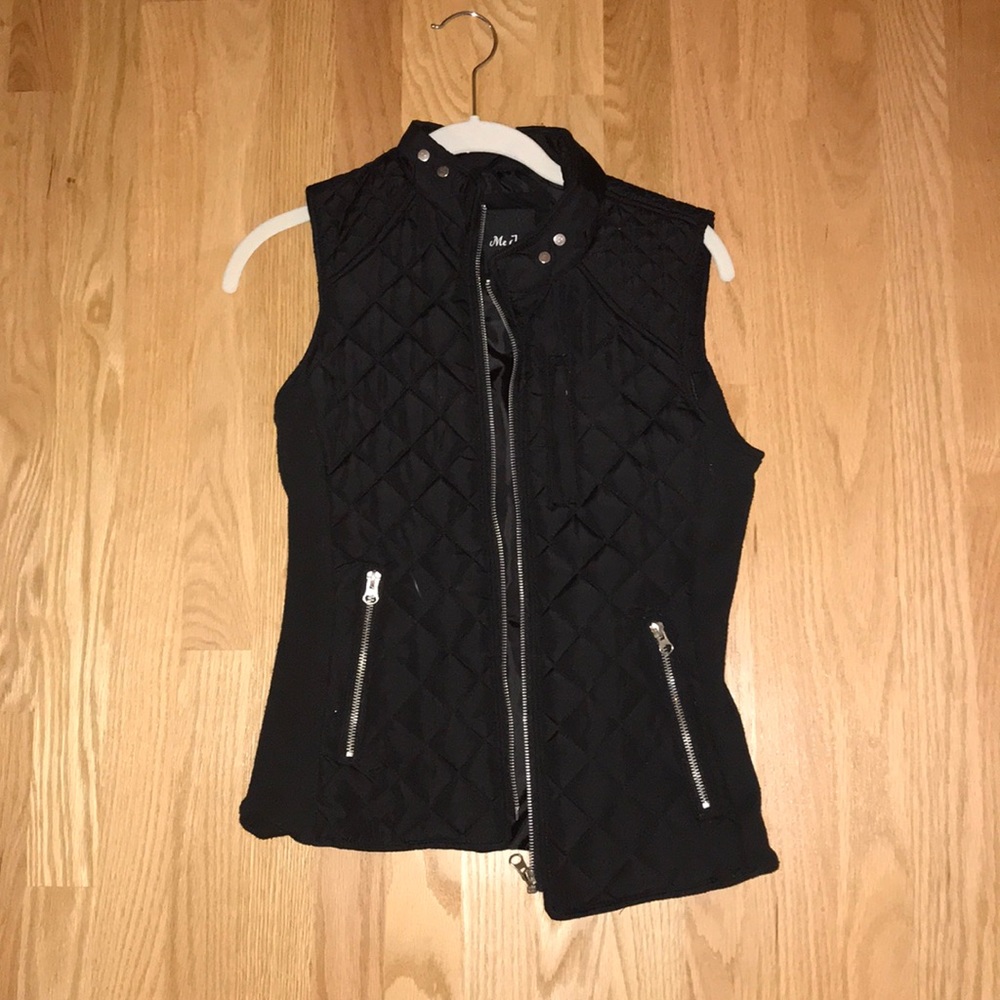 black vest